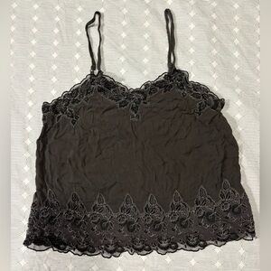 American Eagle y2k Lacy Tank Top S